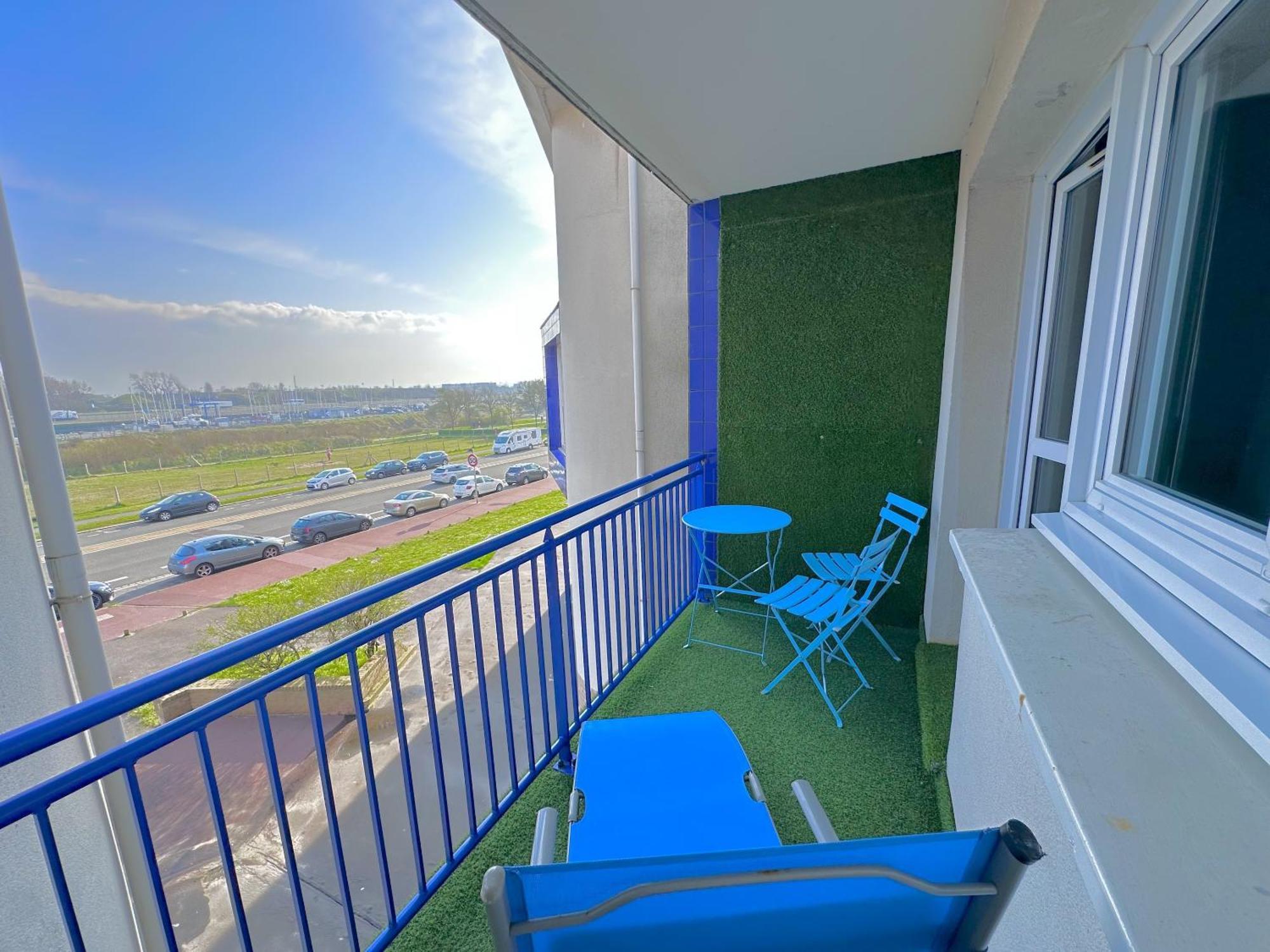 Appartement Luxe Vue Sur Mer Calais Plage Exterior photo